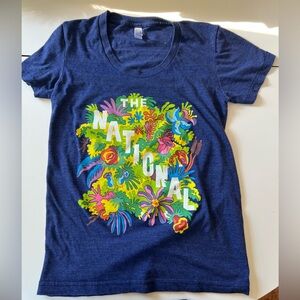 American Apparel Navy Graphic Tee